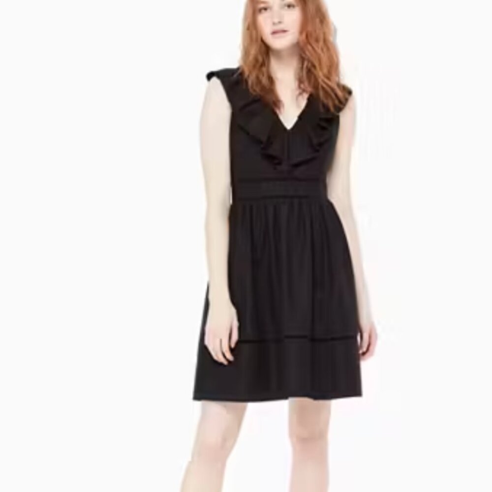Kate Spade Ruffle Neck Dress